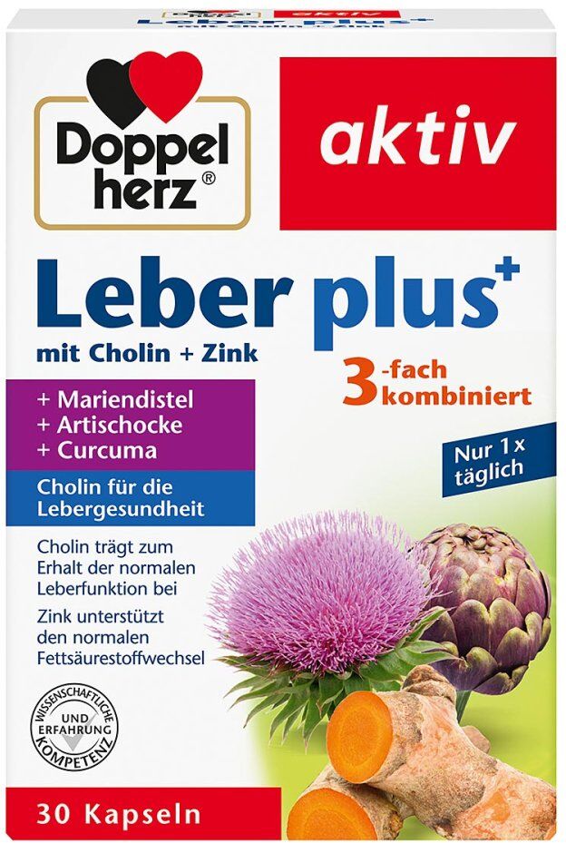 Doppelherz Leber plus Kapseln 30stk