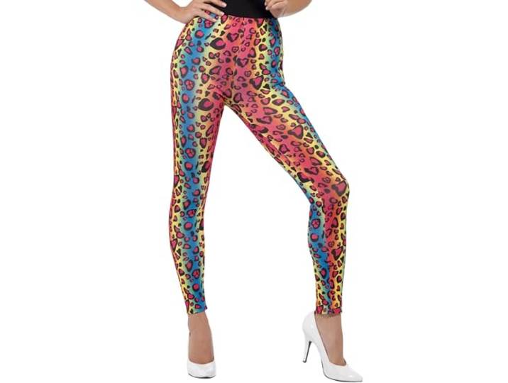 Neon Leopard Print Leggings