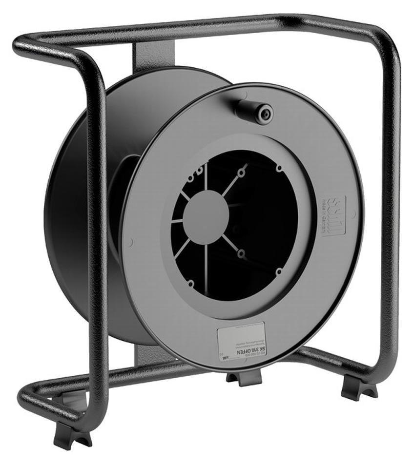 SCHILL Kabeltrommel, SK310, Kern: 170 mm, Wickelbreite: 132 mm, Hartgummi