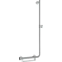 hansgrohe Unica Brausestange Comfort 110 cm rechts, weiß/ chrom, 26404400