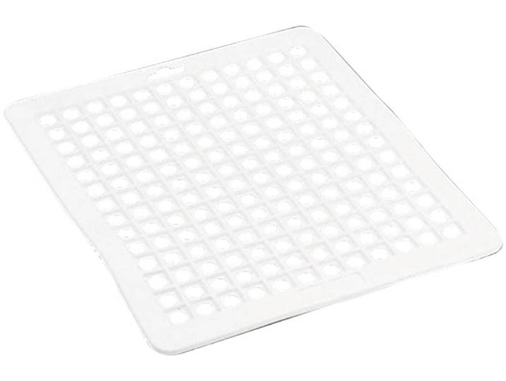 Spülbeckenmatte Plastik weiss
