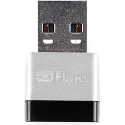 Berrybase FLIRC 2nd Gen - USB Infrarot IR Adapter Dongle für (Universal Fernbedienung, Infrarot), Fernbedienung, Schwarz