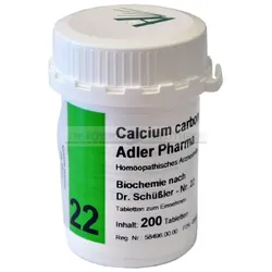 BIOCHEMIE Adler 22 Calcium carbonicum D 12 Tabl. 200 St