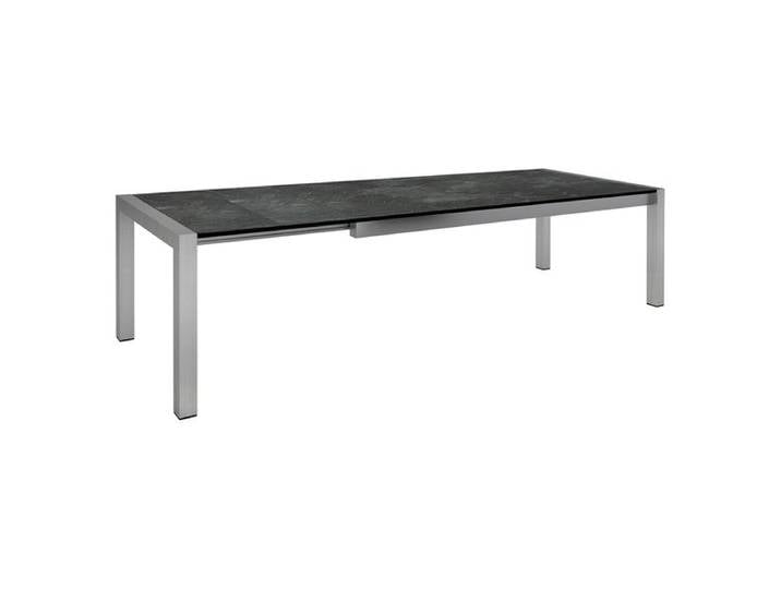 Stern Ausziehtisch 214/254/294x100cm Edelstahl/Silverstar