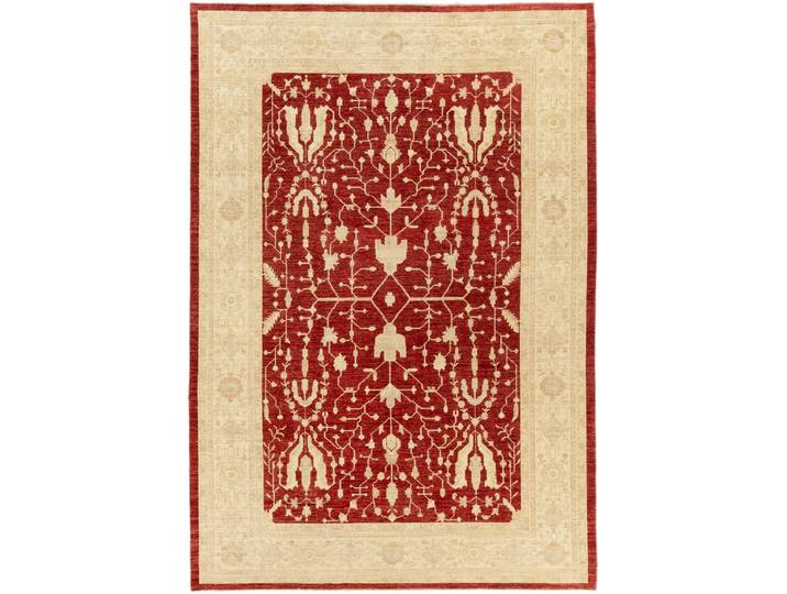 Ziegler Farahan Teppich 252x357 Handgeknüpft Orientteppich Wolle