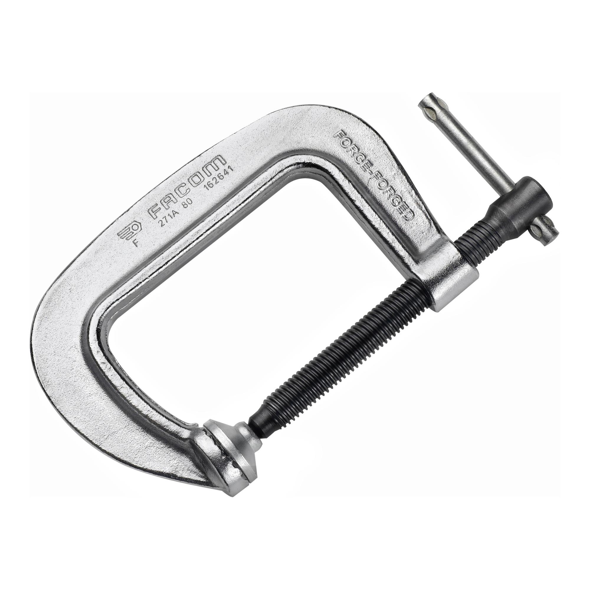 Facom C-Schraubzwinge Spannbereich 0 - 80 mm (271A.80)