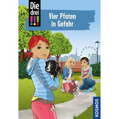 Die drei !!!, 79, Vier Pfoten in Gefahr, Gebundene Ausgabe von Mira Sol, Franckh-Kosmos