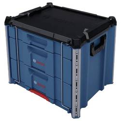 Bosch Professional L-BOXX Contractor Drawer 3 Professional 1600A037E3 Profi Werkzeugkoffer unbestückt (L x B x H) 559 x 432 x 476 mm