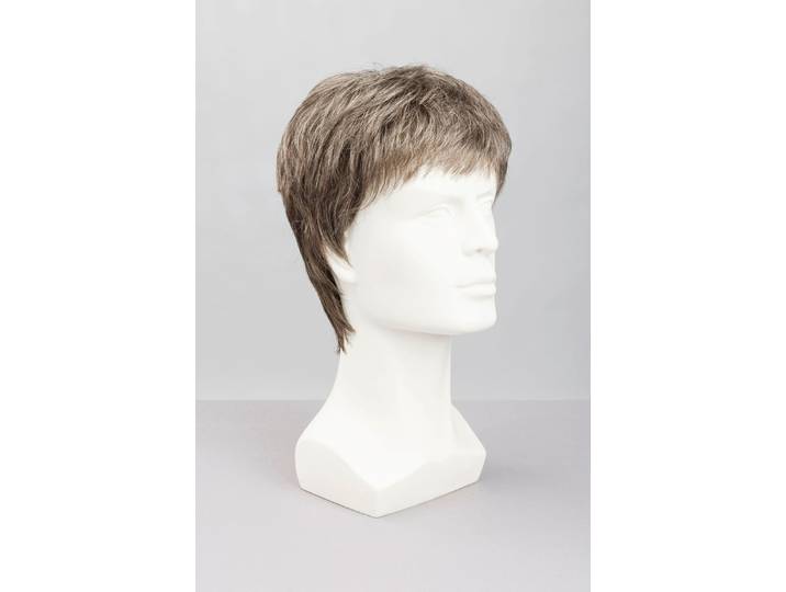 Perücke Andreas aus der Giorgio Montana Collection, Mittelgrau