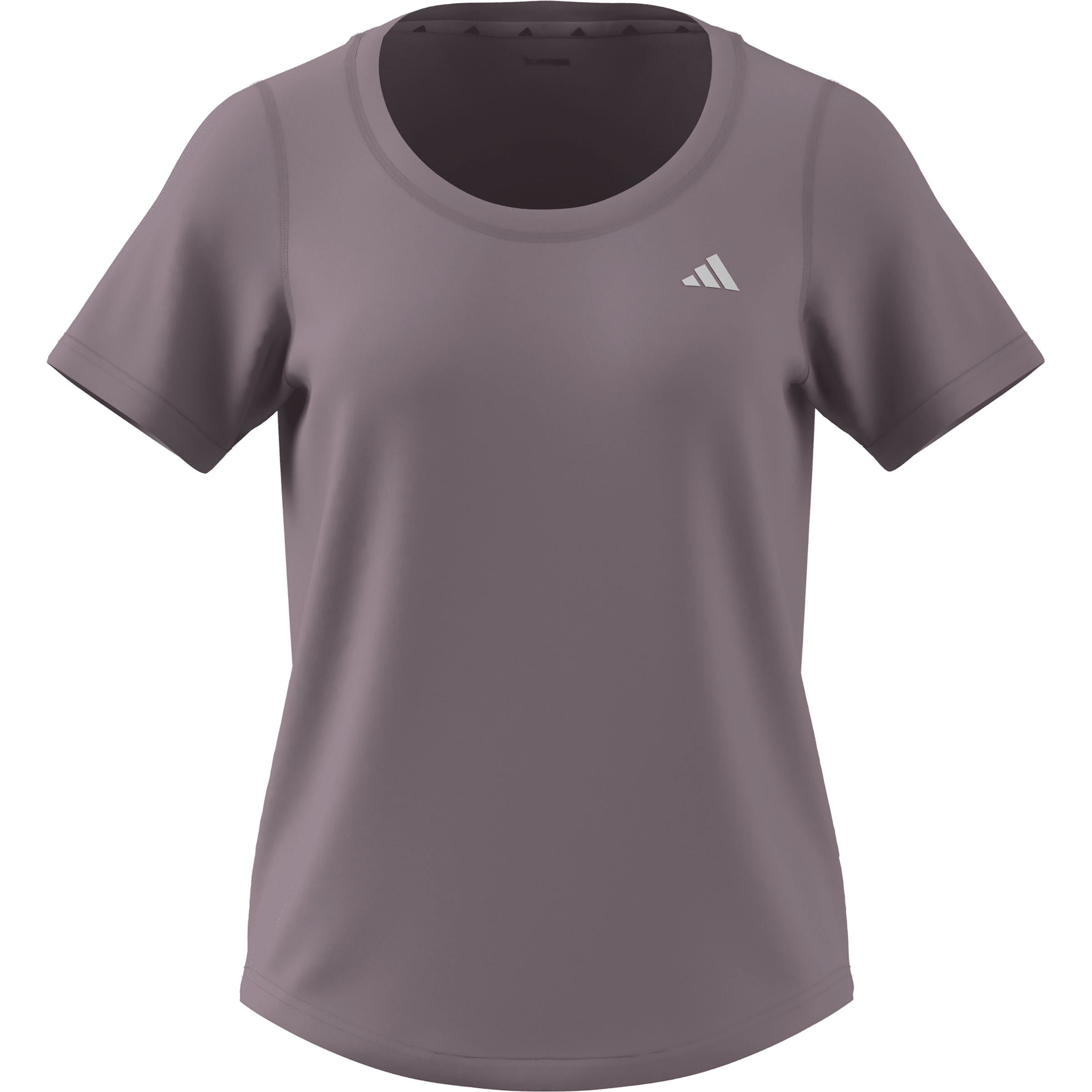 adidas Workout Essentials Scoop Neck Damen T-Shirts lila Größe XS Laufen | Trailrunning | Training & Fitness Hautfreundlich