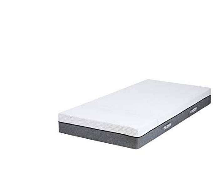 Genius eazzzy Matratze Deluxe 90x200 cm - orthopädische Visco Kaltschaummatratze mit 3-Zonen und 20cm Höhe H2-H3 Komfort, Haltbarkeit + Anti-Rutsch-Cover - TÜV-Siegel