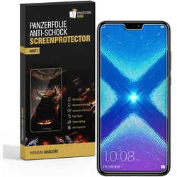 3x Panzerfolie für Huawei Honor 8X ANTI-SCHOCK Displayschutzfolie Antiglare MATT