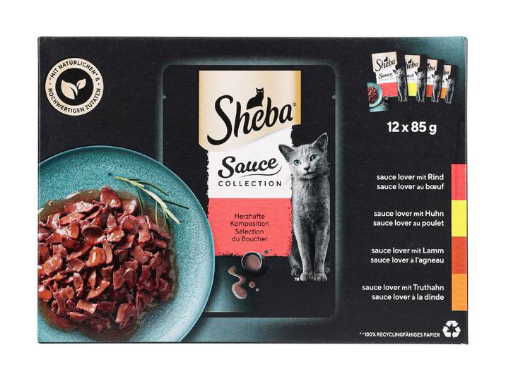 Sheba Katzenfutter in Sauce Collection 12x85g