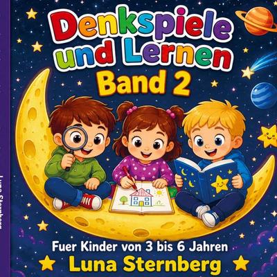 Denkspiele und Lernen Band 2, Taschenbuch von Luna Sternberg, Bookmundo, 978-94-039-0269-2