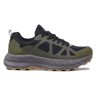Wanderschuh ICEPEAK "ALBA MR", Herren, Gr. 41, grün (olive), Synthetik, Textil, Schuhe Wanderschuh, wasserdicht