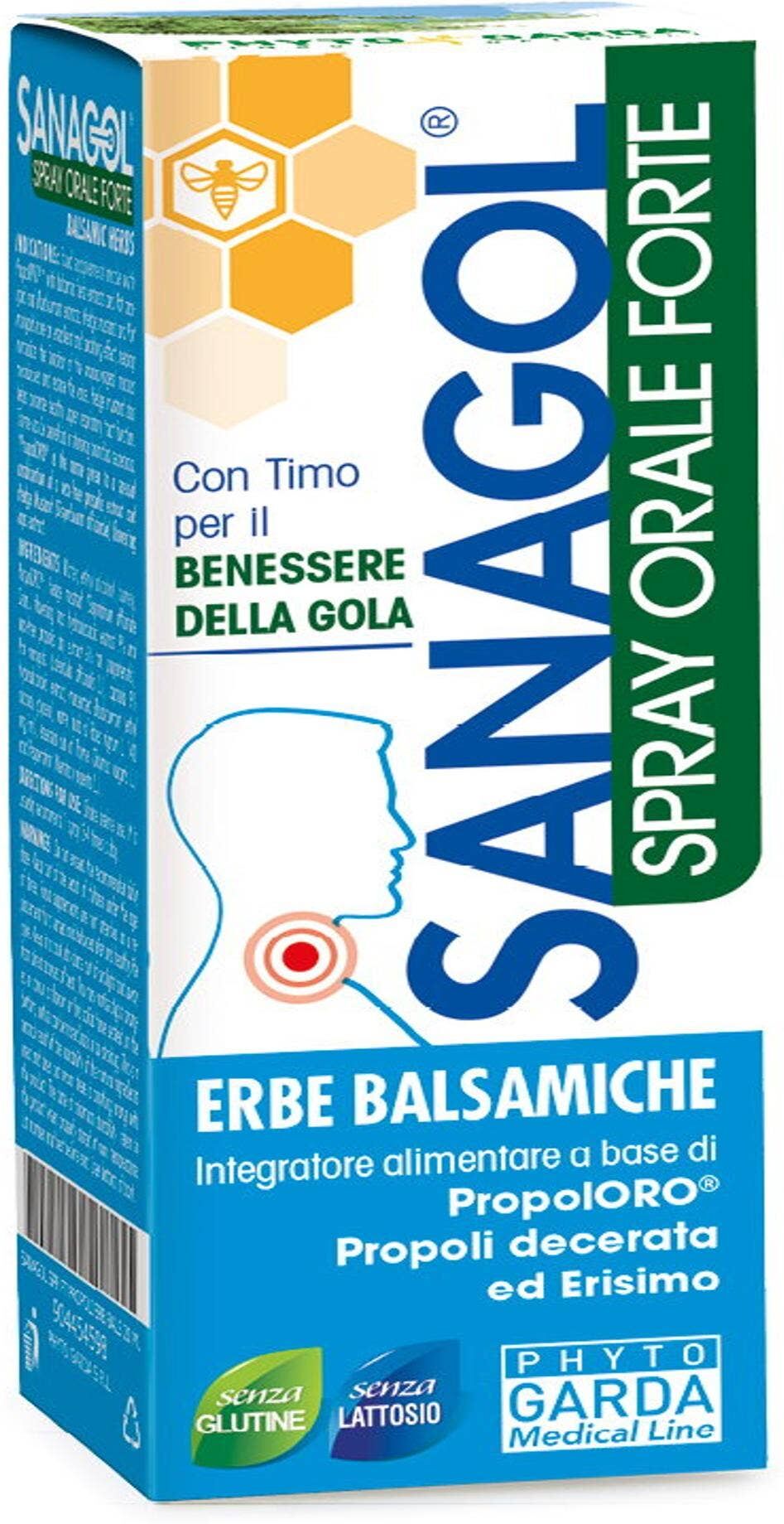 PHYTO GARDA Sanagol - Spray Orale Forte 20 Ml 