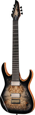 Mayones Guitars Duvell Elite 7 Baritone TBB Trans Black Burst