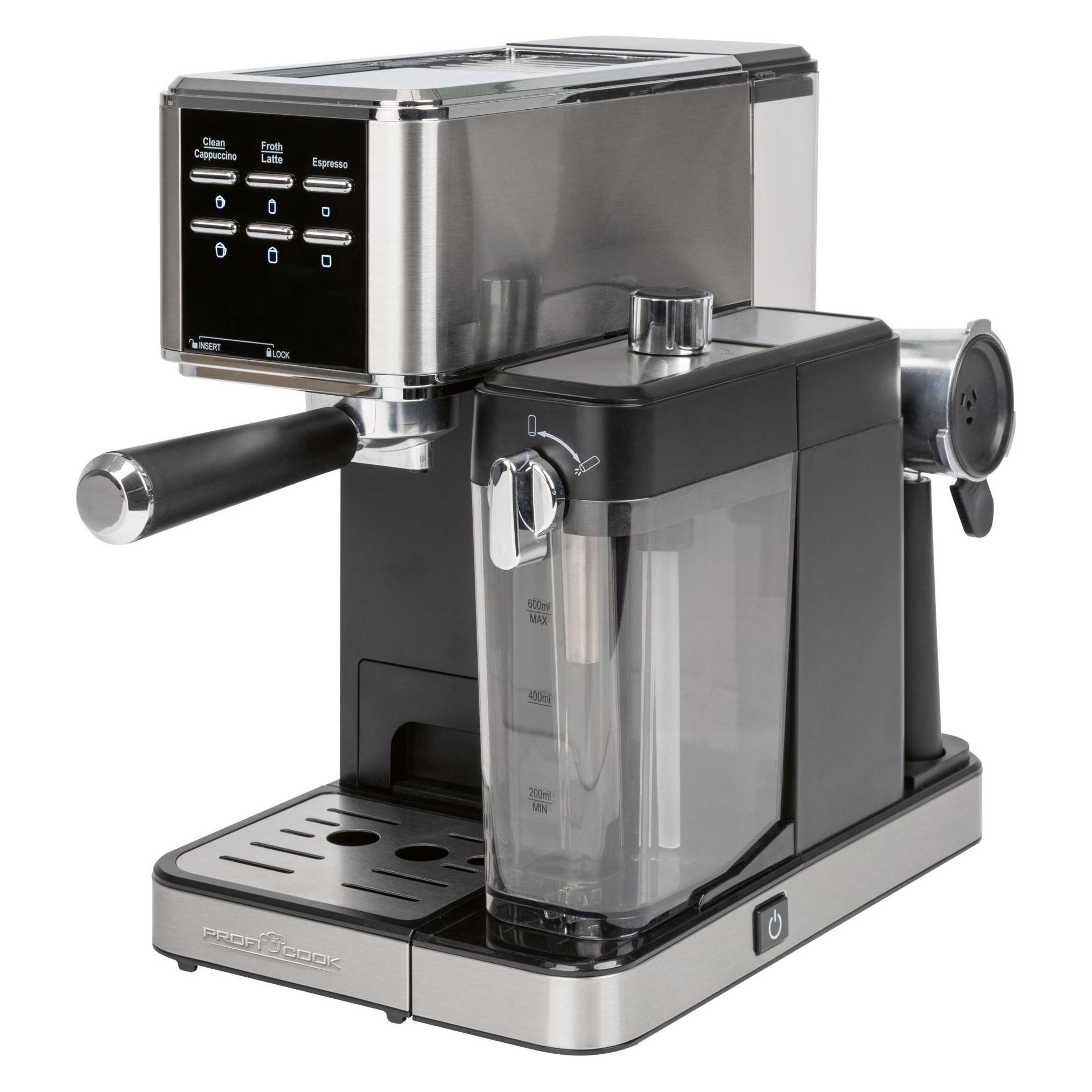 Proficook Espresso-Kaffeemaschine PROFI COOK PC-ES-KA 1266 (501266)