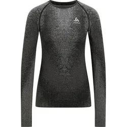 ODLO Damen Unterhemd BL TOP crew neck l/s BLACKCOMB, Größe M in Grau Grau