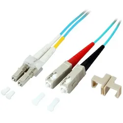 EFB Elektronik O0314.1 InfiniBand/Glasfaserkabel 1 m LC SC Türkis