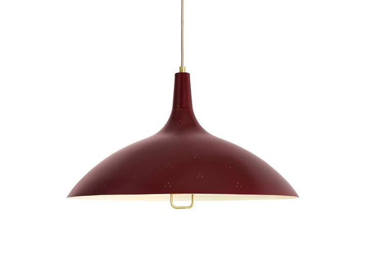 GUBI 1965 Pendelleuchte Chianti red