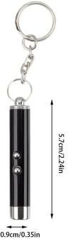Uplift Essentials Interactive Laser Pointer For Cat Enrichment black