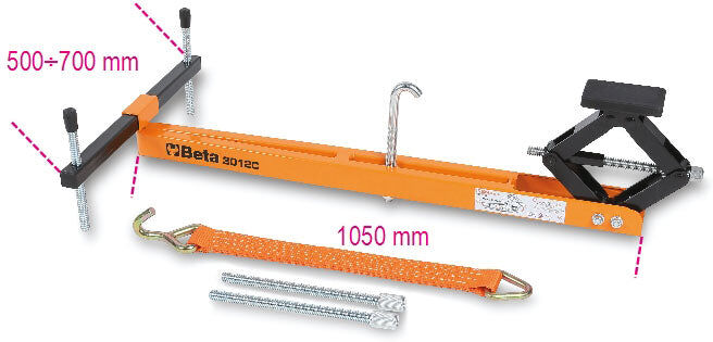 Beta 3012C Staffa sostegno motore inferiore