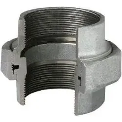Atusa, Rohrverbindungstechnik, Deutschland GmbH Temperguss Verschraubung Nr. 340 verzinkt, IG, mit Kegeldichtung 11/2" (Rohrverschraubung)