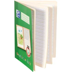 Oxford, Heft + Block, 10er Set Geschichtenheft (A4, Blanko, Liniert, Weicher Einband)