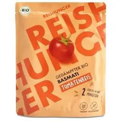 Reishunger Basmati Tomatenreis gedämpft bio