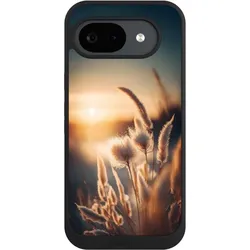 Nivocase Handyhülle für Google Pixel 10a Hülle NIVOpure Case Schwarz Natur Sonne Pampasgras (Google Pixel 10a), Smartphone Hülle, Schwarz
