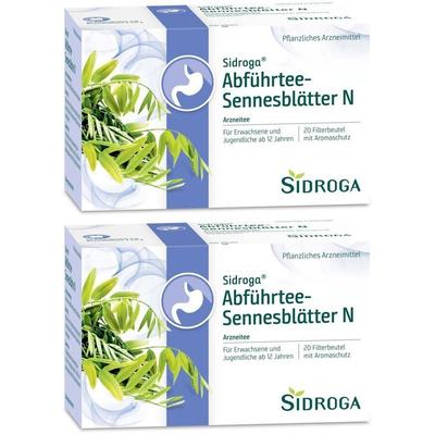 Sidroga Abführtee-Sennesblätter N Filterbeutel 2x 2x20x1 g Tee