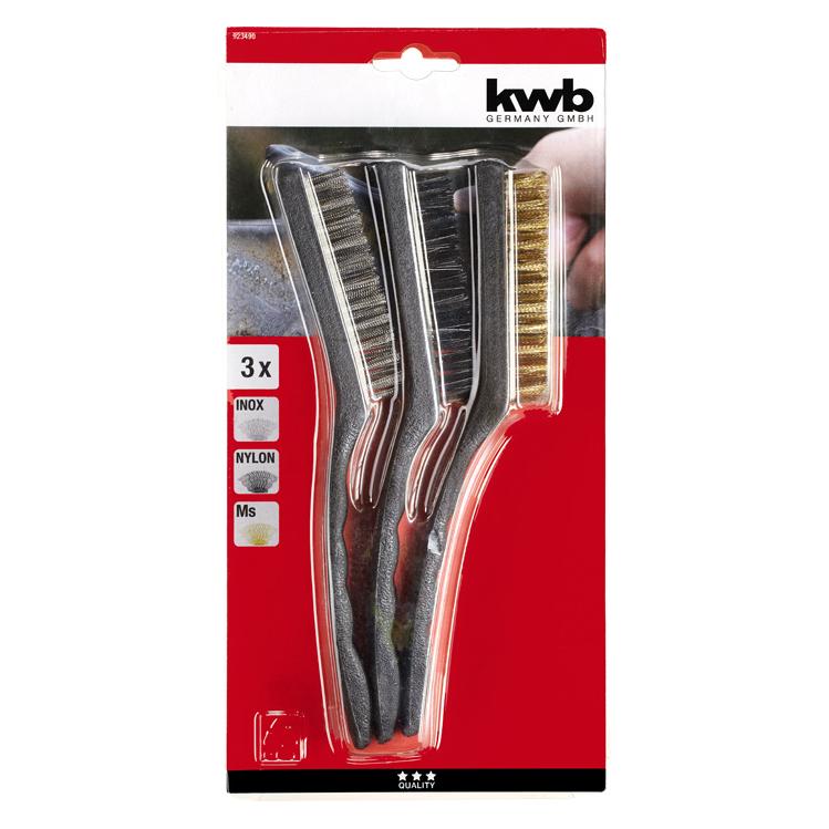 kwb Drahtbürste 3teilig 3 St. (923490)