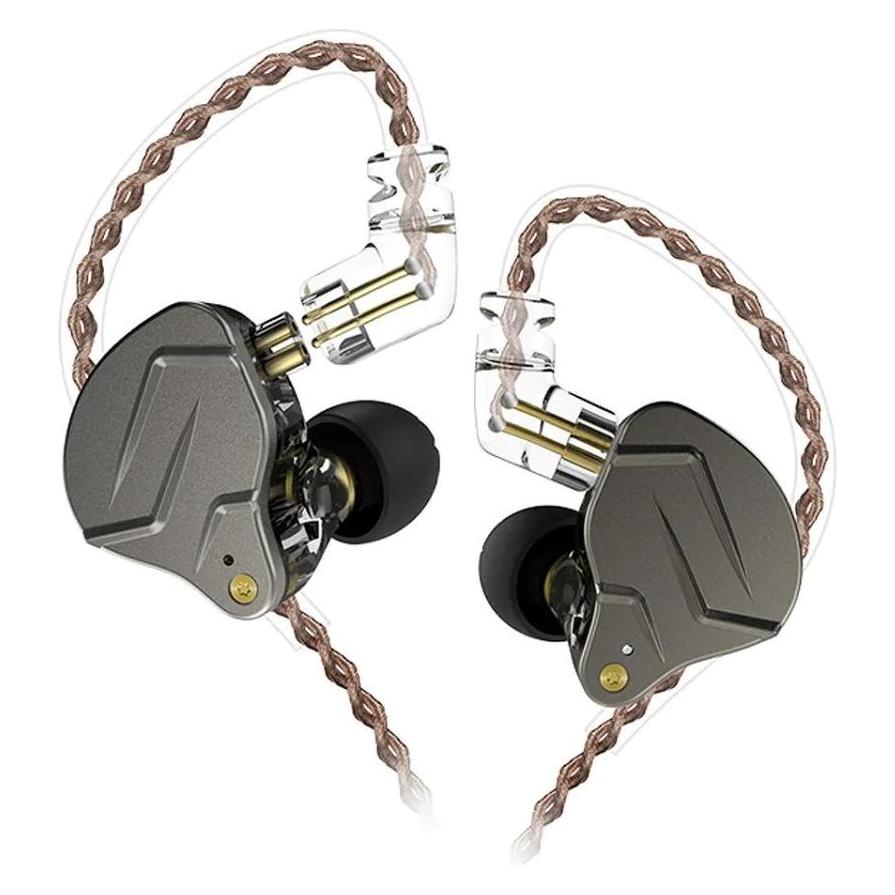 KZ Acoustics In-Ear Kopfhörer Zsn Pro Grau (NC, Kabelgebunden) (ZSN Pro Grey)