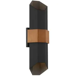 Elstead Lighting, Gartenbeleuchtung, Grosse Chasm LED Wandlaterne (IP44)