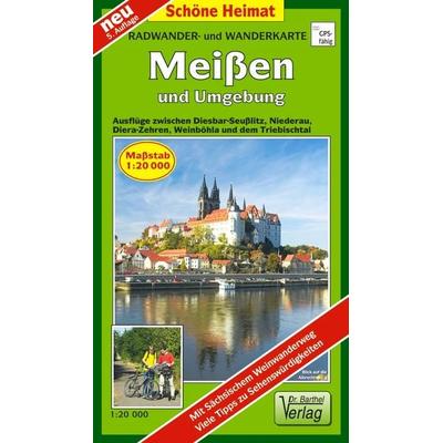 Radwander- und Wanderkarte Meißen und Umgebung, Sonstige von Verlag Barthel, Barthel, A, 978-3-89591-074-6