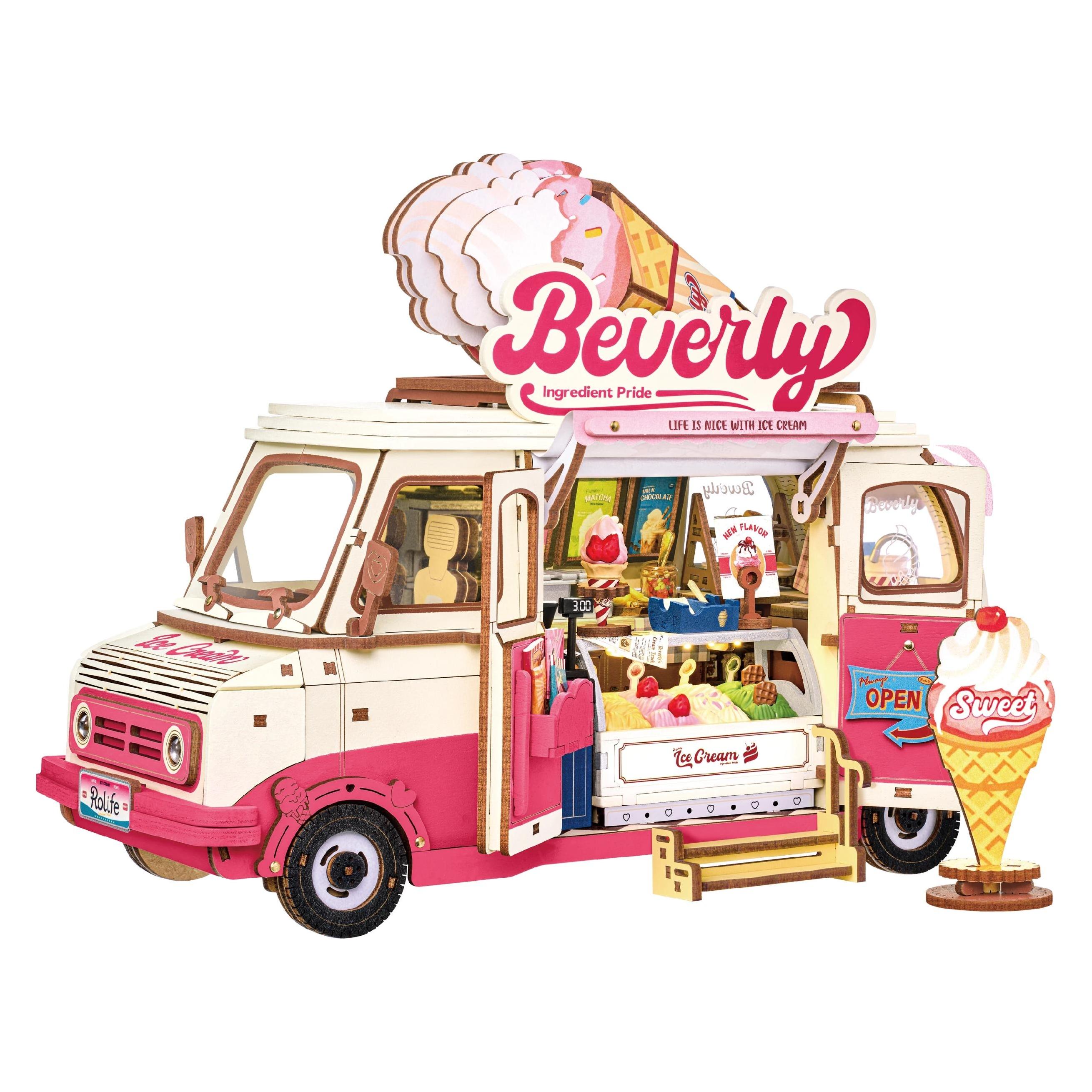 Rolife Beverly's Ice Cream Truck - Diorama (TGS06)