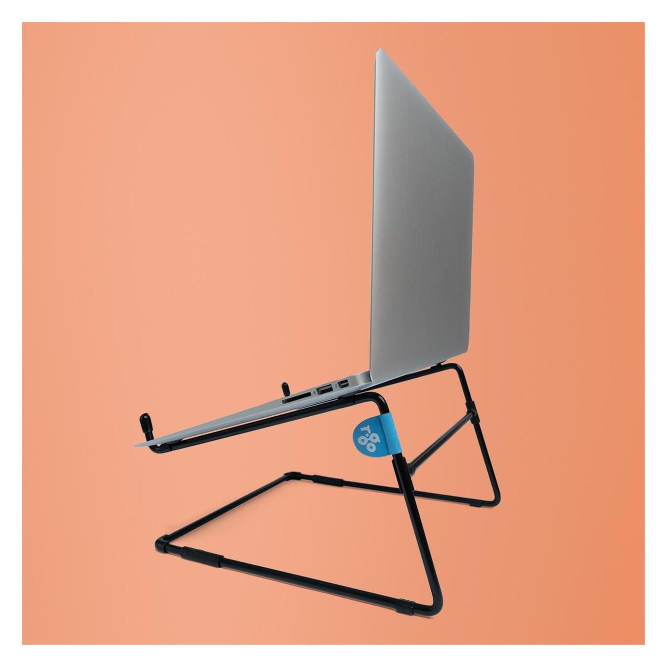 R-Go Tools R-Go Laptopständer 10"-22" Max.5KG Steel Office schwarz (RGOSC020BL)