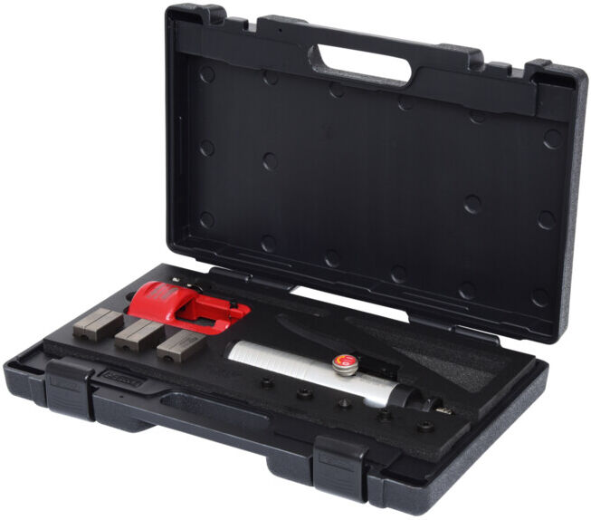 KS Tools FLAREFIX 2 Appareil à collets pour conduites de frein avec vérin hydraulique, 11 pcs. (122.1260)