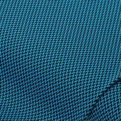 Elastik-Jersey "grafisch", petrol-color