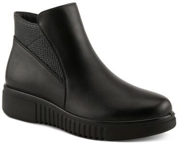 Women's Baglama Bootie by Flexus by Spring Step in Black (Size 39 M)