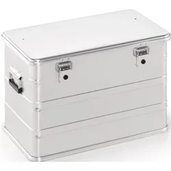 HP Autozubehör, Lagerbehälter, Aluminiumbox L582xB385xH397mm 76 l mit Klapphebelverschlüssen mit Bohrungen