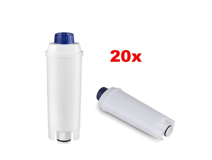 Trade-Shop Wasserfilter 20x passend für DeLonghi ECAM 23.470.S 23.466.B 23.466.S 24.210.SB, Zubehör für DeLonghi DLS C002, SER3017, 5513292811, 8004399327252, Filterpatrone / Filtergranulat