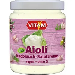 VITAM Knoblauch Aioli-Mayonnaise ohne Ei bio