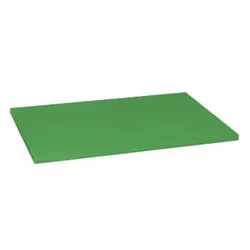 Grünes Teflon-Schneidebrett 60x40xH2 cm Polyethylen