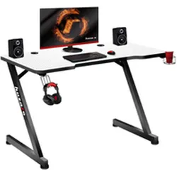 Huzaro Hero 2.5, Gaming Tisch, Schwarz, Weiss