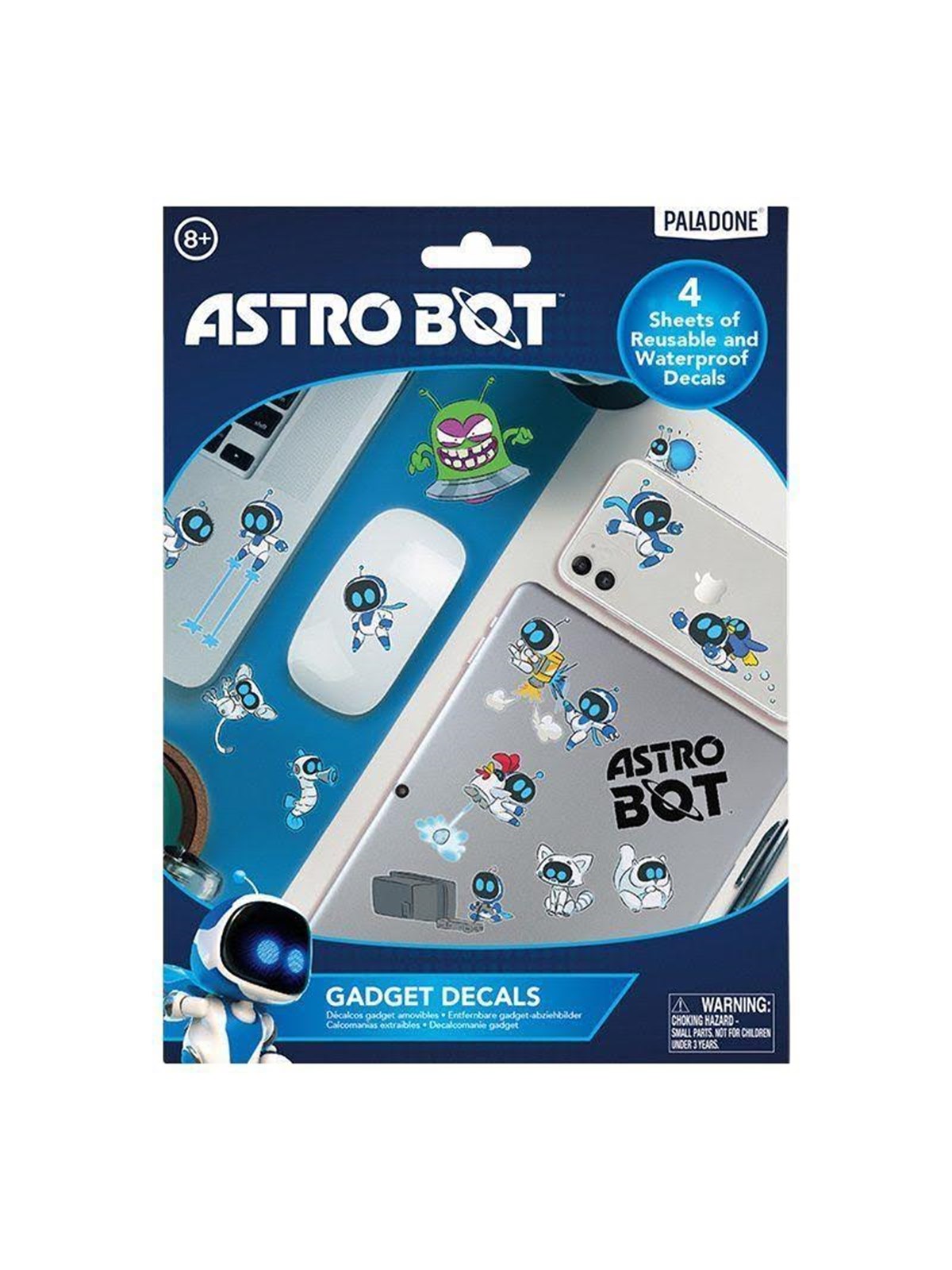 Paladone - Astrobot Gadget Decals - Aufkleber