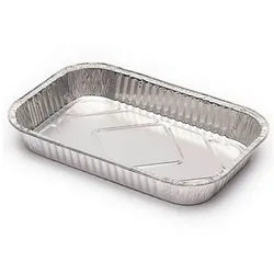 MONOUSO - Aluschalen eckig 1500ml 283x186mm (100 Stück)