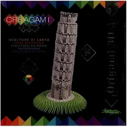 Creagami Origami 3D Schiefe Turm von Pisa 1173 Teile