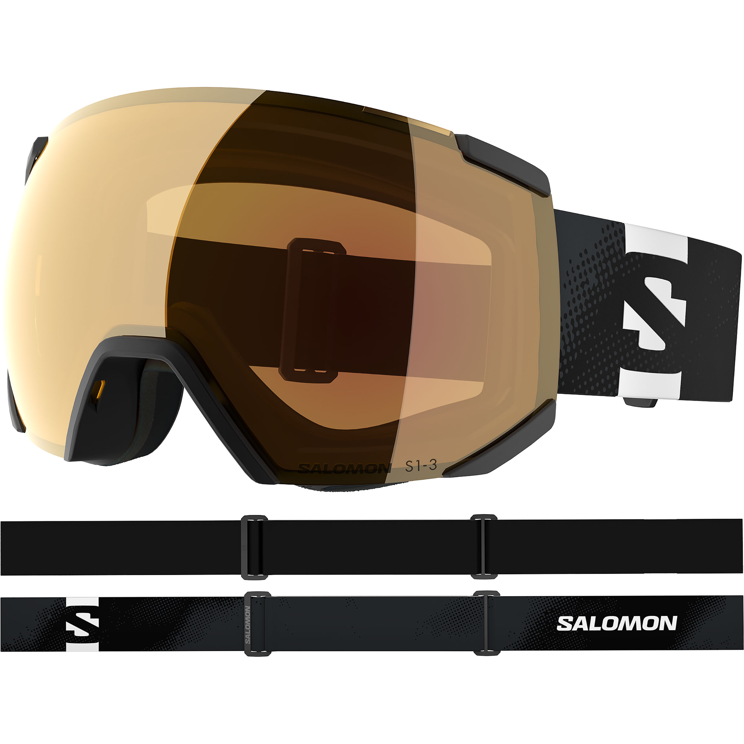 Salomon Radium Photochromic Skibrille Skibrillen schwarz Freeride | Skifahren